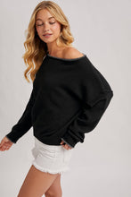 Load image into Gallery viewer, Tessa Sweater - Rolled Trim