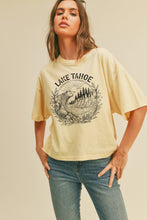 Load image into Gallery viewer, Bear Long Cropped Short Sleeve T-Shirt