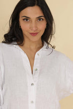 Load image into Gallery viewer, Adore - 100% Italian linen blouse
