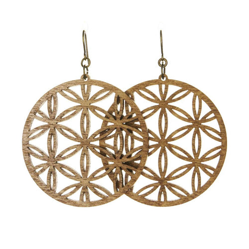 Flower of Life Earrings