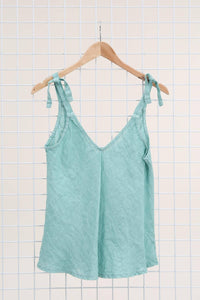 Italian Linen Tank Top