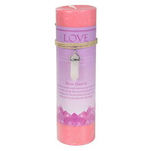 Load image into Gallery viewer, Crystal Energy Pendant Candle