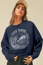 Load image into Gallery viewer, Tahoe Bear Short Cropped Long Sleeve Sweatshirt
