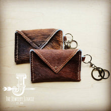 Load image into Gallery viewer, Sierra Credit Card Wallet-Brown/Tan Hair on Hide