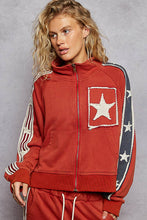 Load image into Gallery viewer, Talley Pink Star Patch Jacket