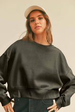 Load image into Gallery viewer, Basic Crop Sweatshirt