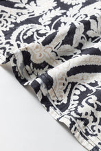 Load image into Gallery viewer, Black Boho Print Wide Leg Pants