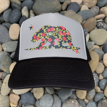 Load image into Gallery viewer, Floral Surf Bear Hat
