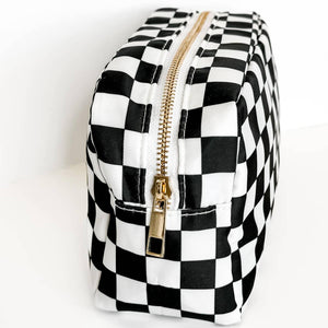 Black and White Checkered Bags