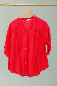 Bree Blouse 100%LINEN