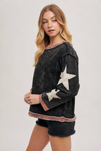 Load image into Gallery viewer, EMI STAR SLEEVED TOP