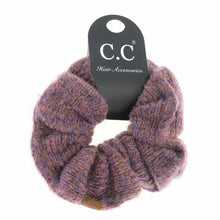 Load image into Gallery viewer, Two-tone Knit Ponytail C.C Women's Scrunchie