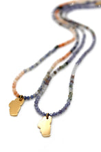 Load image into Gallery viewer, Lake Tahoe Gemstone Necklace