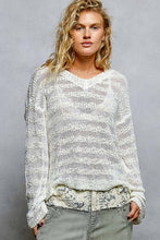 Load image into Gallery viewer, Shay Blush Sheer Sweater