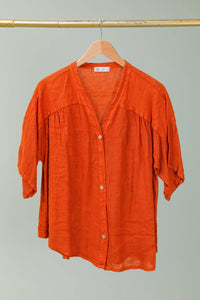 Bree Blouse 100%LINEN