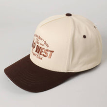Load image into Gallery viewer, Messy Hair Wild West Cowgirl Club Embroidery Hat