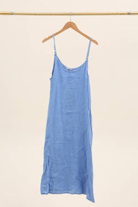 Stella Italian Linen Maxi Dress