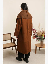 Load image into Gallery viewer, Long Coat Paris Style Wool Blend