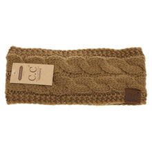 Load image into Gallery viewer, Solid Cable Knit CC Women's Fashion Headband