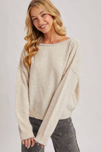 Load image into Gallery viewer, Tessa Sweater - Rolled Trim
