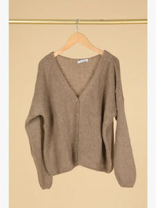 Bella Mohair Cardigan Italy