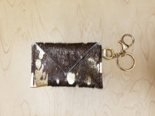 Load image into Gallery viewer, Women's Wallet - Hair on Hide, Brown and Gold