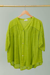 Bree Blouse 100%LINEN
