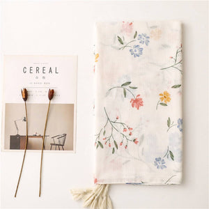 Floral Print Scarf