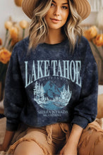 Load image into Gallery viewer, LAKE TAHOE CALIFORNIA GRAPHIC MINERAL BRUSHED SWEATSHIRTS