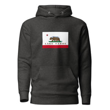 Load image into Gallery viewer, Unisex Hoodie CA Flag with Bear - Lake Tahoe