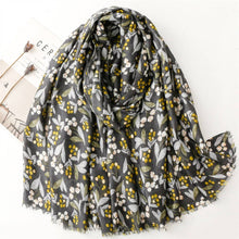 Load image into Gallery viewer, Scarvii - Small Floral Pattern Fall &amp; Winter Scarf