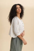 Load image into Gallery viewer, Italian Linen Button Down Top