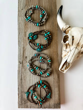 Load image into Gallery viewer, Navajo Pearl &amp; Stone Stackable Stretch Bracelet