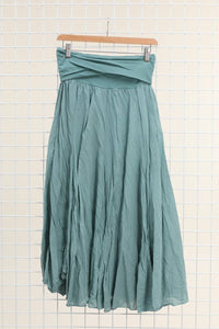 Italian Cotton Maxi Skirt