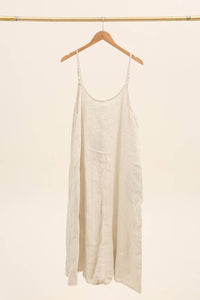Stella Italian Linen Maxi Dress