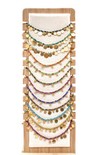 Load image into Gallery viewer, Short Mini Charm Lapis Necklace - N2-2611L