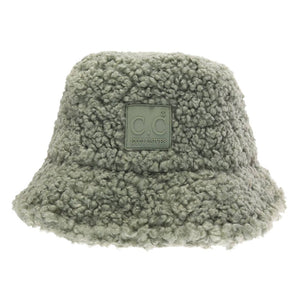 Sherpa Bucket Hat with Rubber Patch