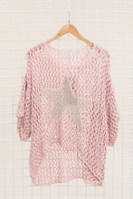 Load image into Gallery viewer, French Cotton Knit Sweater with Star