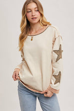 Load image into Gallery viewer, EMI STAR SLEEVED TOP