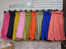 Load image into Gallery viewer, Italian Cotton Maxi Skirt