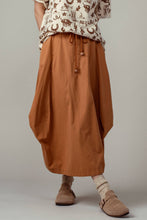 Load image into Gallery viewer, Balloon Hem Drawstring Maxi Skirt