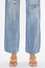 Load image into Gallery viewer, Distressed Straight Leg Jeans