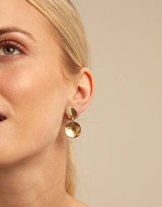 Escamas Earrings Gold