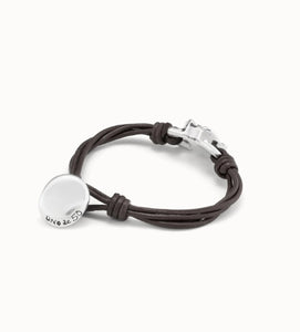 Eyeful Leather Bracelet