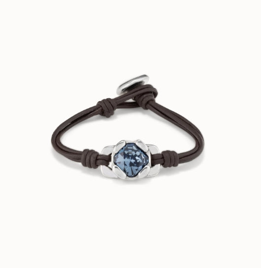 Eyeful Leather Bracelet