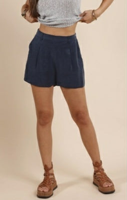 Heritage Pleated Shorts