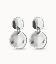 Load image into Gallery viewer, Scales Earrings Silver