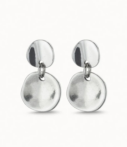 Scales Earrings Silver
