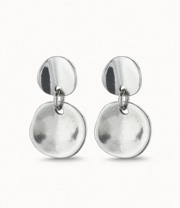 Scales Earrings Silver