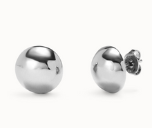 Load image into Gallery viewer, Ser Intrepida Bead Earrings Silver